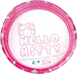 Надуваем басейн Hello Kitty с 3 пръстена, розов