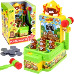 Занимателна игра Уцели къртицата със светлини и звуци