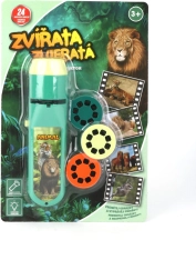 Flashlight and Animal Projector for Kids