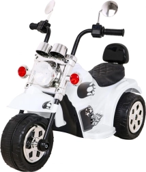 Electric Kids’ Motorcycle Hot Chopper – White
