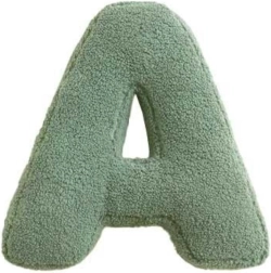 Mealini plush letter A green - 1 piece