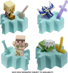 Minecraft мини фигурка с миньорски аксесоар и моделиращ се пясък