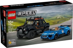 LEGO Speed Champions Jaguar Project 7 and Land Rover Defender