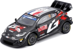 Метален модел Bburago 1:43 Toyota GR Yaris Rally1 Hybrid Ogier в подаръчна кутия