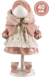 Дрехи за кукла 40 см – елегантен розов комплект Llorens Lucia