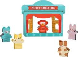 Petit Collage Finger Puppet Theatre Set