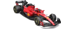 Метален модел BBurago 1:24 Ferrari SF-23 Charles Leclerc в защитен бокс