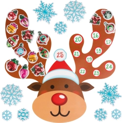 Christmas Self-Adhesive Wall Advent Calendar