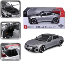 Метален модел BBURAGO 1:18 AUDI RS e-tron GT – сребърен