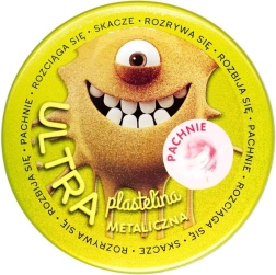 Ultra scented modeling clay gold metallic cotton candy 128 g