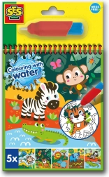 Water Painting – Safari Coloring for Kids