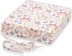 New Baby BASIC Children's Chair Booster Seat with Octopus Design – Pink