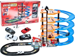 Паркинг гараж с писта и колички