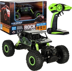 RC авто Rock Crawler 1:18 4WD 2,4 GHz – Зелена