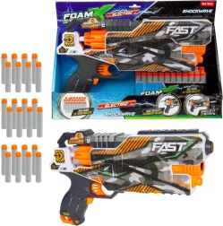 Пистолет за пяна с куршуми със звук и боеприпаси