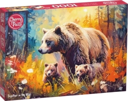 Puzzle CHERRY PAZZI Together in the Wild 1000 pieces