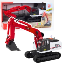 Гумено верижно багерче с въртяща се кабина и подвижна кофа