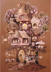 Puzzle Magnolia Candy Factory 1000 Pieces