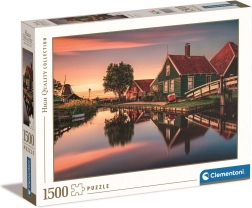 Пъзел 1500 части Zaanse Schans