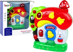 Музикална интерактивна къщичка за бебета с животни