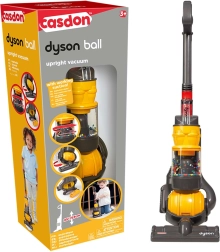 Casdon Dyson Ball детска прахосмукачка тип „стик“ с функция за засмукване