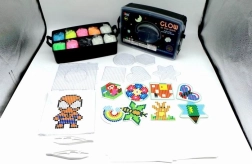 Iron-on beads 10,000 pcs glow in the dark