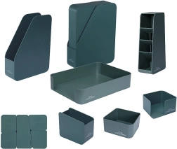 Concorde Eco Desktop Office Set, 7 pieces, green