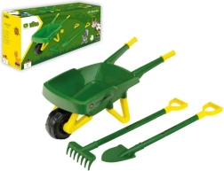 Детски градинарски комплект с количка John Deere