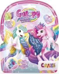 Galupy Rainbow Unicorn колекционерска фигурка на еднорог с крила и кристал Swarovski