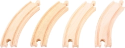 Дълги кръгови релси Bigjigs Rail