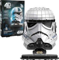 3D модел за сглобяване Star Wars каска на щурмовак 12 cm – Spin Master 4D Build