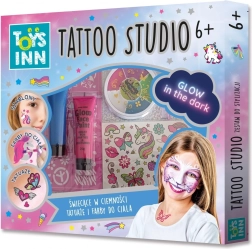 Комплект Tattoo Studio за татуиране и бои за лице