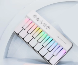 Музикално мини пиано бяло за деца