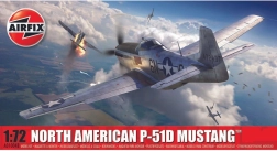Строителен комплект на самолет NORTH AMERICAN P-51D MUSTANG 1/72