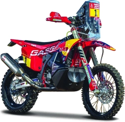 Мотоциклет Bburago 1:18 Red Bull KTM Rally GASGAS RX450F – Dakar 2023