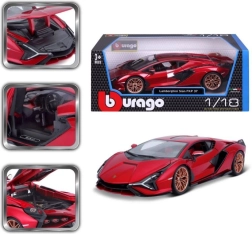 Метален модел на кола 1:18 Lamborghini Sián FKP 37 червен