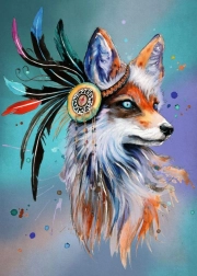 Puzzle Fantasy Fox 1000 pieces Ravensburger