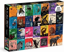 Mudpuppy Puzzle Alphabet Translation 1000 Pieces