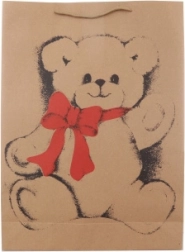 Large gift bag with bear