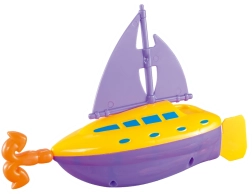 Навиваща се лодка с котва за вода