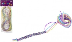 Цветни шнурчета за сплитане 100 см – комплект 35 бр.