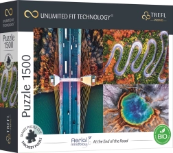 Trefl puzzle UFT Aerial Mindblow: At the End of the Road 1500 pieces