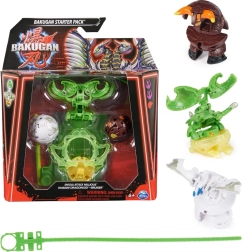 Bakugan Starter Pack – стартов комплект с 3 фигурки Special Attack Nillious, Titanium Dragonoid и Bruiser