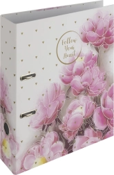 Класьор A4 с лостов механизъм 7 см Romantic magnolie