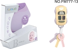 Мека комплект ключове с ключодържател със светлини за най-малките