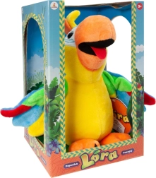 Говорещ плюшен папагал Лора