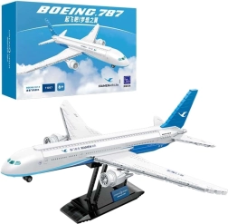 Конструктор Pantasy самолет BOEING 787 Dreamliner 55 cm, 744 елемента