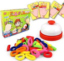 Сръчна игра WOOPIE FINGER GAMES – цветни ластичета (4+)
