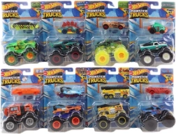 Hot Wheels Monster Trucks в мащаб 1:64 с количка