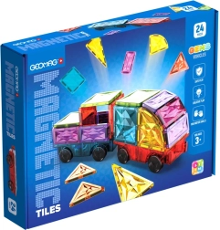 Geomag магнитни плочки Коли – магнитен конструктор с колела